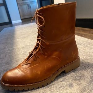 J.J-Gray Peter authentic leather boots